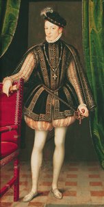 Porträtt av Karl IX, 1560